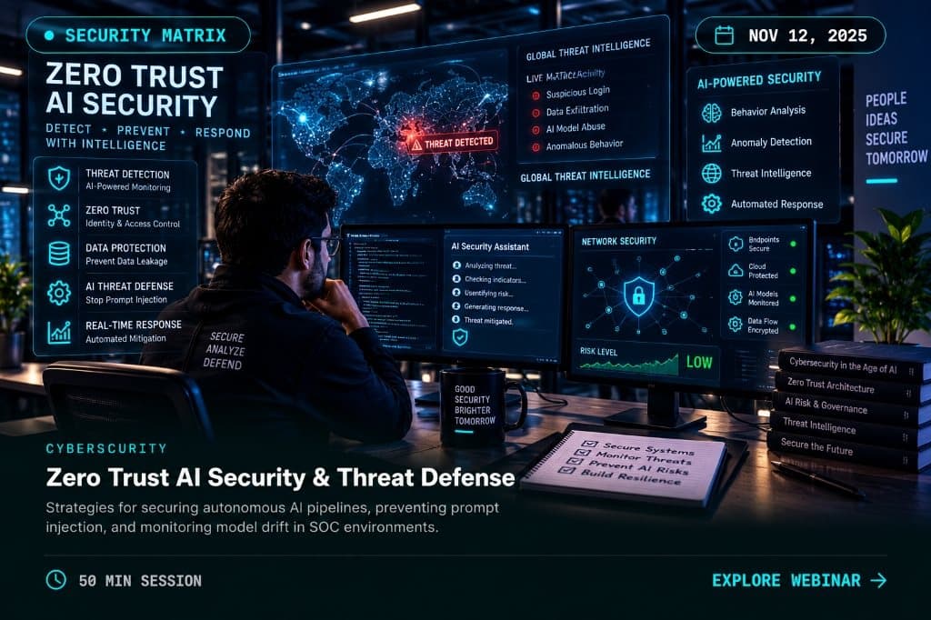 Zero Trust AI Security & Threat Defense