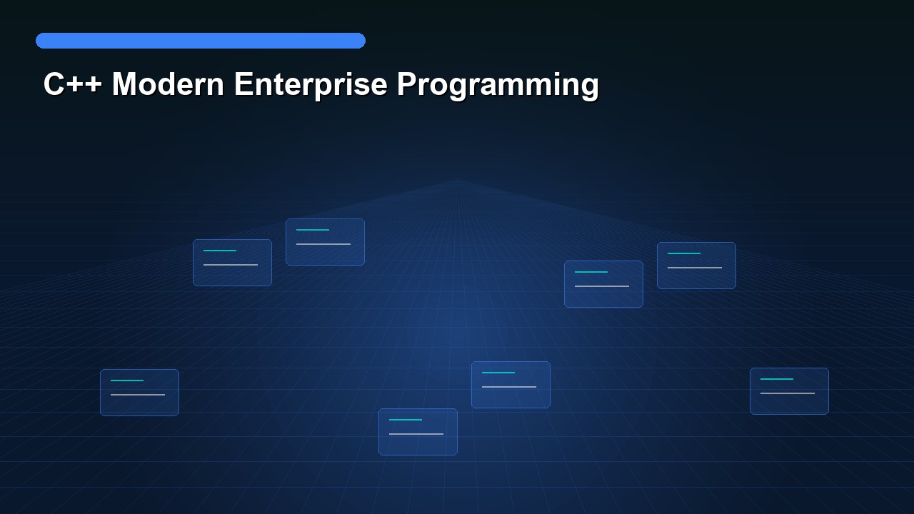 C++ Modern Enterprise Programming