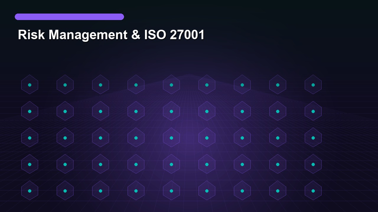 Risk Management & ISO 27001