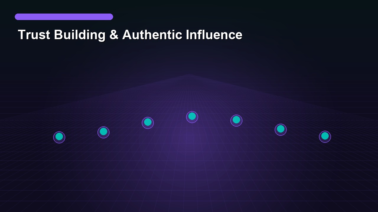 Trust Building & Authentic Influence